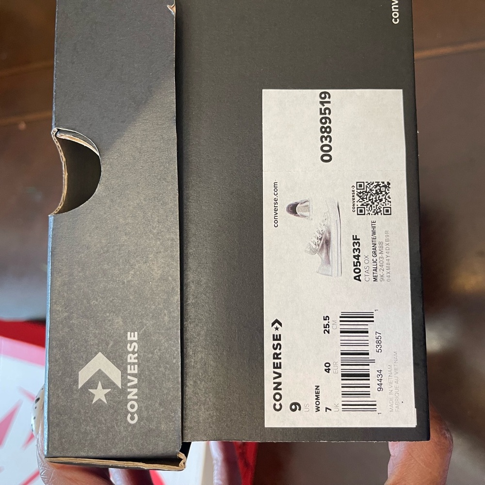 Converse Silver Women's Sneakers - Picture 7 of 7